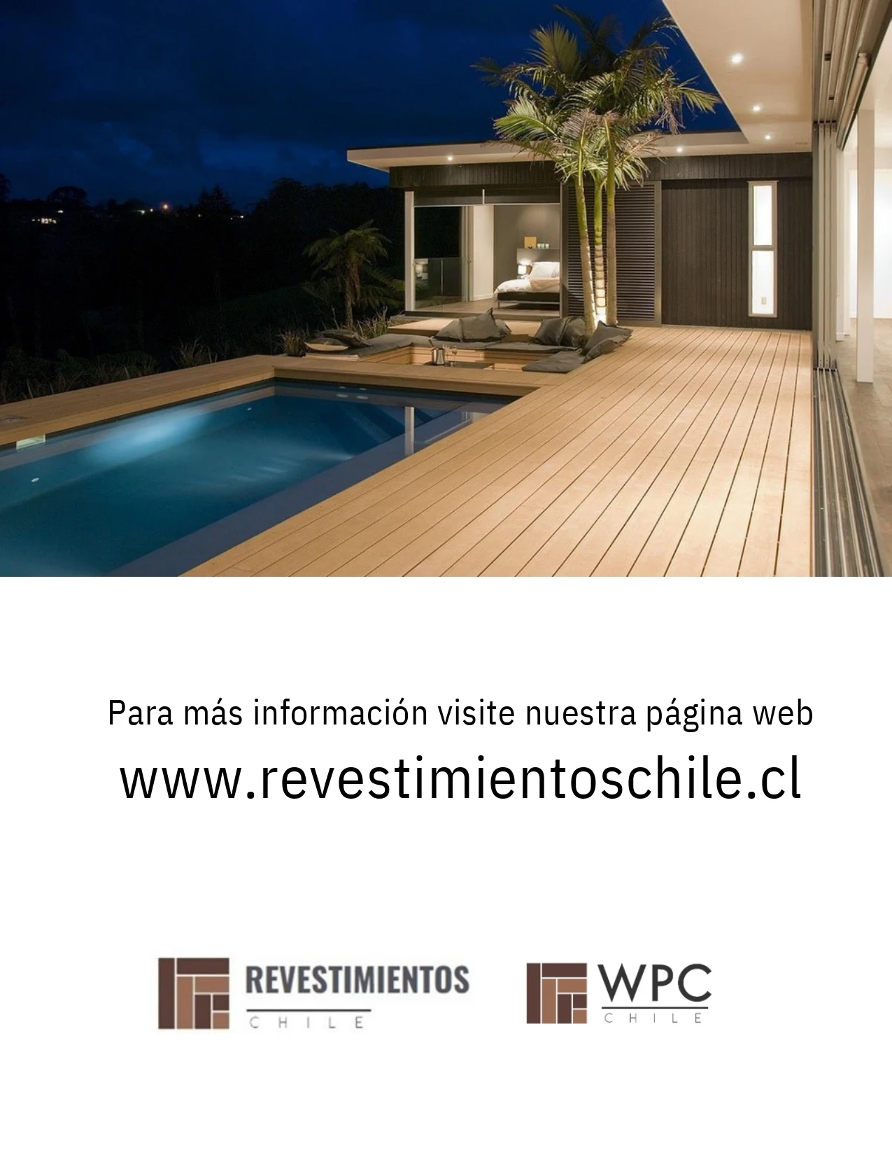 Logos de empresas asociadas y sitio web en el manual de instalación