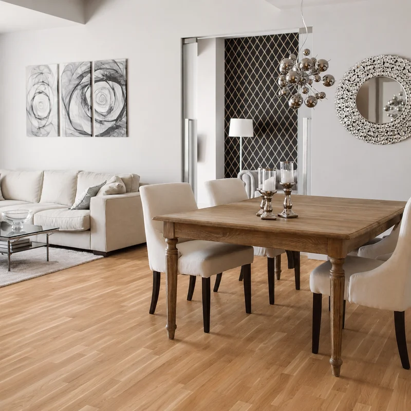Piso Vinílico SPC Tipo Parquet Natural SPC102