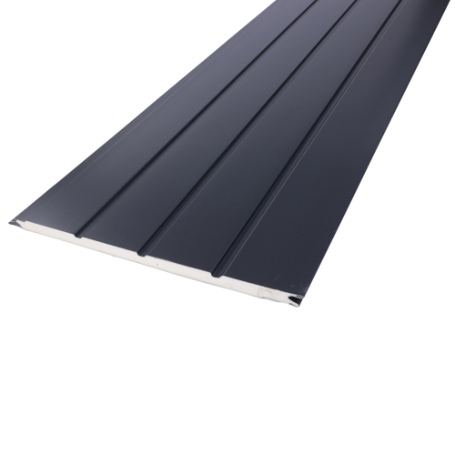 Siding Metálico Color Negro REM105 - producto